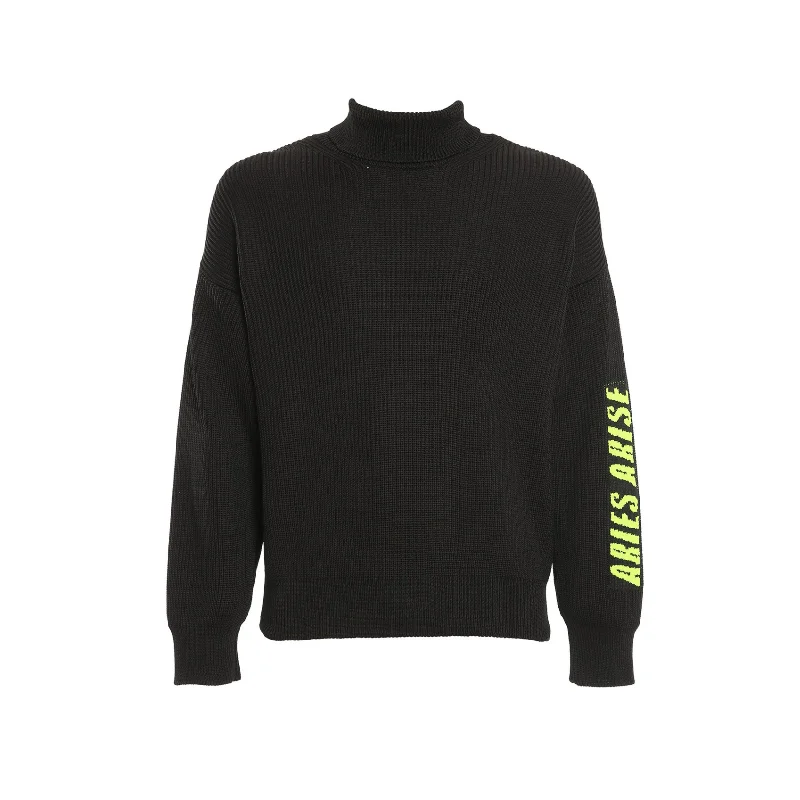 Rib Press Gothic Knit - Black