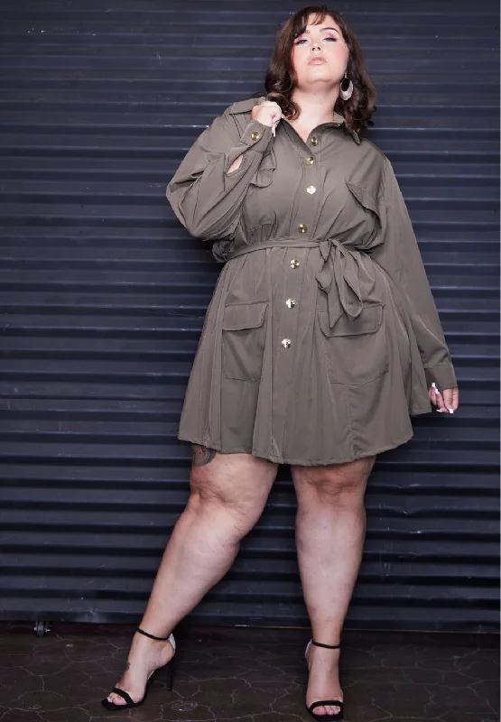 Charly Trench Dress