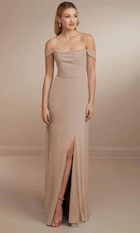 Christina Wu Celebration 22180 - Off-Shoulder A-line Dress