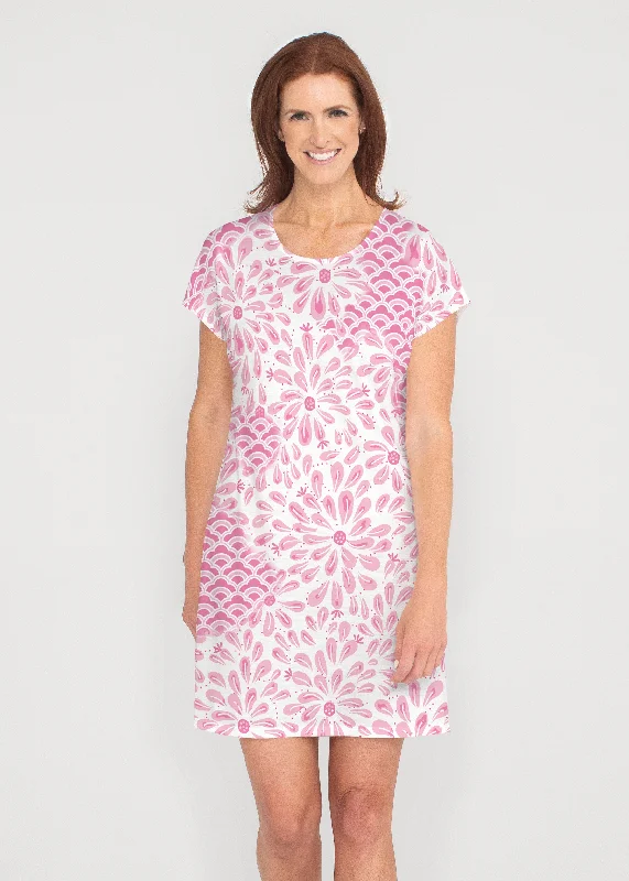 Daybreak Pink (8073) ~ Lucy Tee Dress