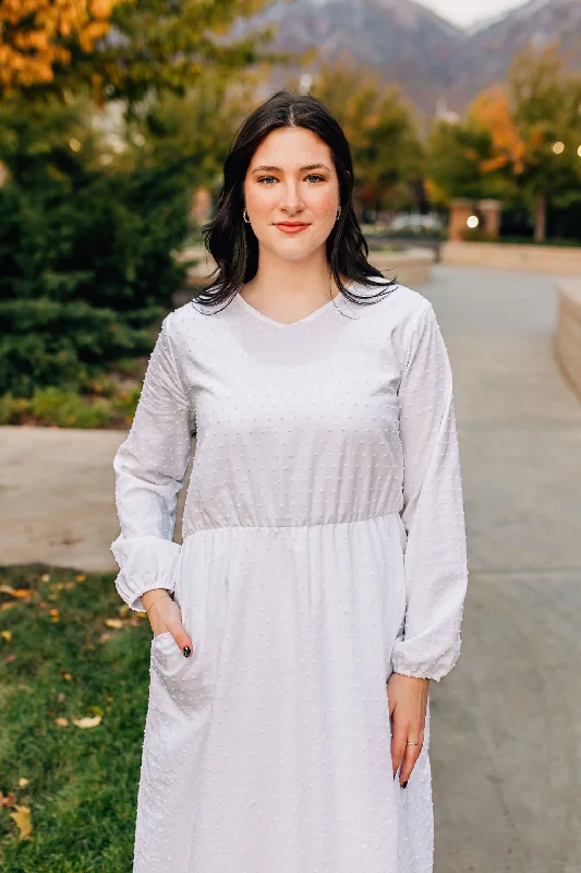 Dottie Cotton Dot Dress