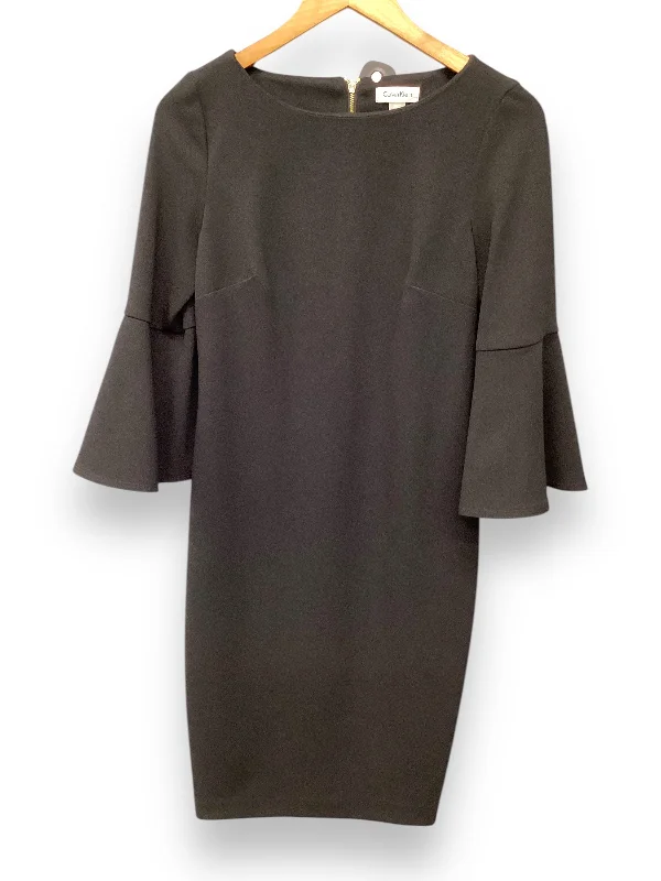 Dress Work By Calvin Klein In Black, Size: S