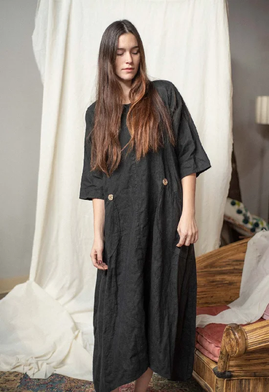 Elizabeth Dress Linen