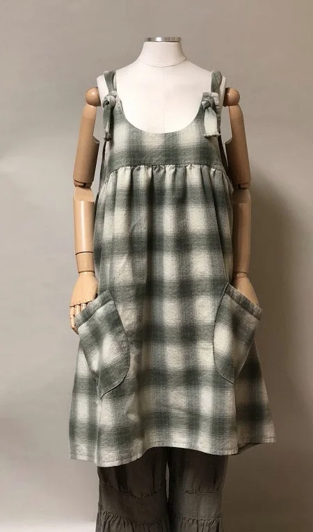 Arminda Pinafore in Flannel