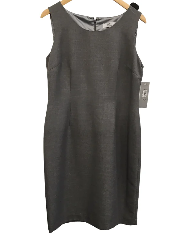 Grey Dress Work Kasper, Size 10