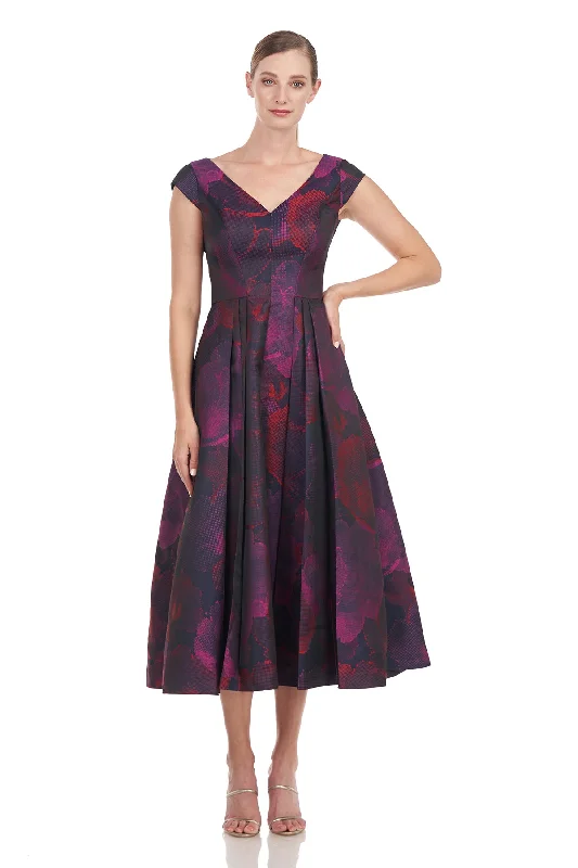 Paulina Tea Length Dress