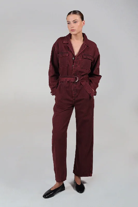 Larsen Utility Jumpsuit - Broken Heart