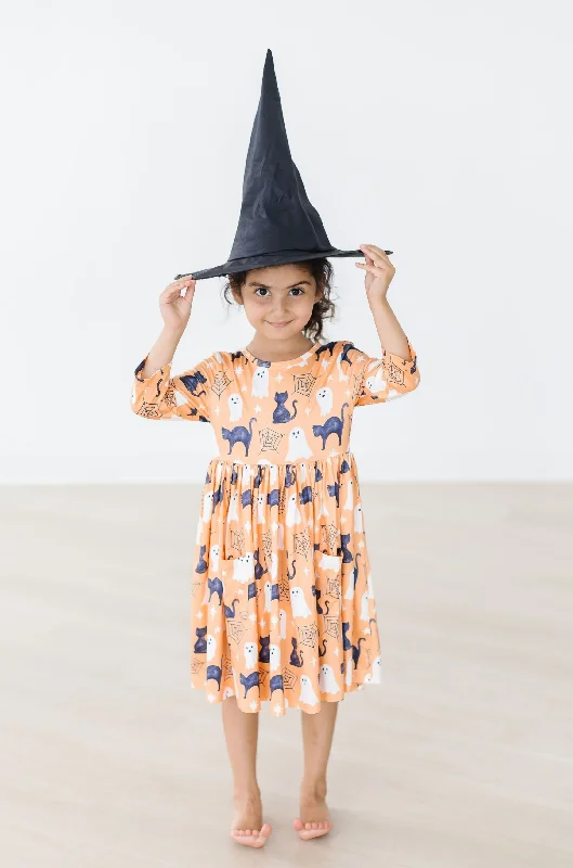 Mila & Rose Spooky Kitty Twirl Dress