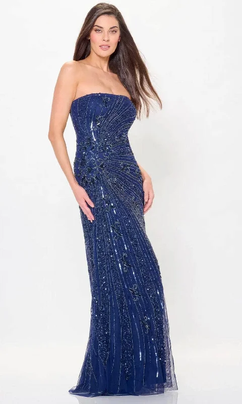 Montage by Mon Cheri M919 - Strapless Beaded Evening Dress