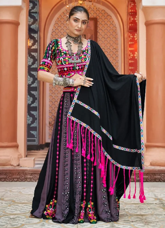 Multi Color Readymade Navratri Lehenga  Choli