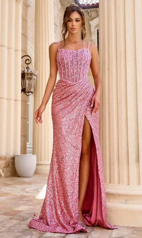 Portia and Scarlett PS24943 - Sweetheart Shimmer Prom Dress