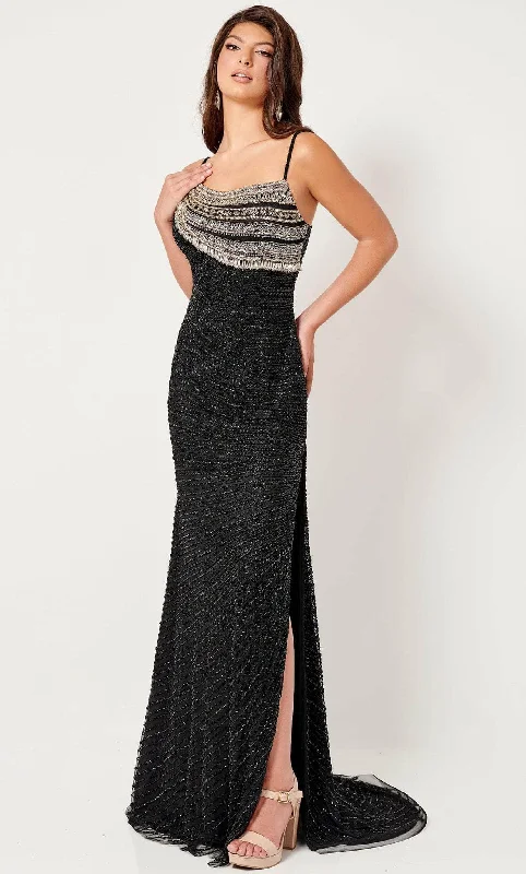 Rachel Allan 70358 - Scoop Beaded Evening Gown