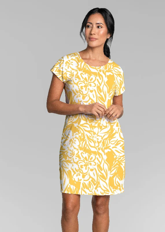 Summer Breeze Golden (8169) ~ Lucy Tee Dress