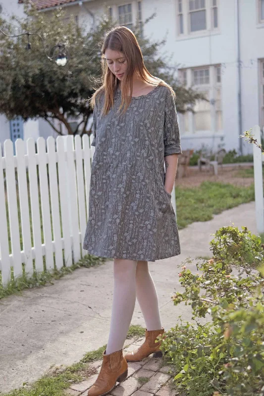 Tabitha Dress Linen Cotton Flax