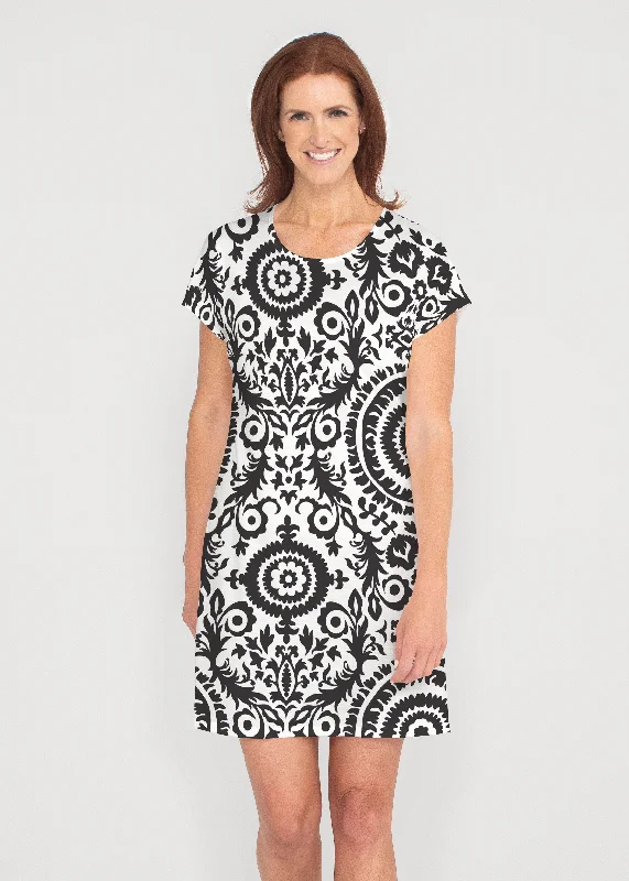 World of Swirls (14265) ~ Lucy Tee Dress