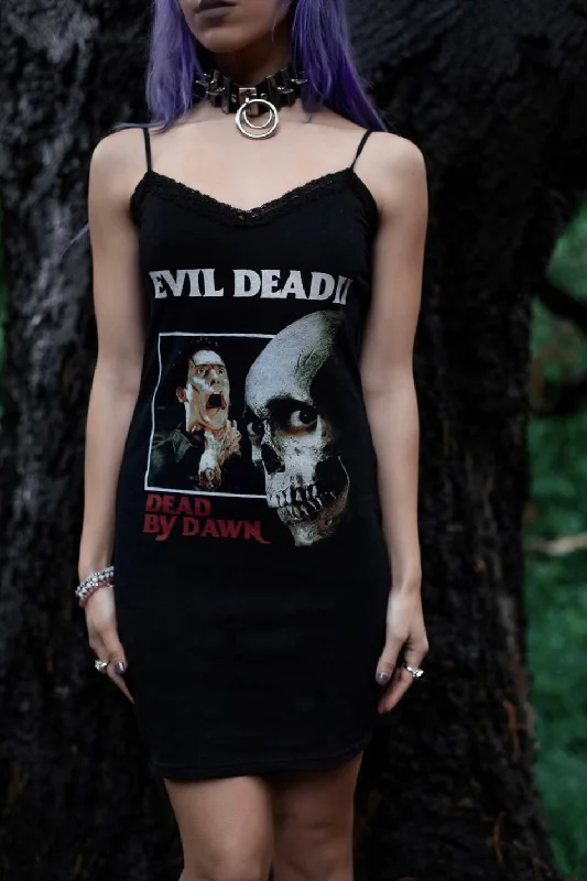 Evil Dead Lace Strap Dress