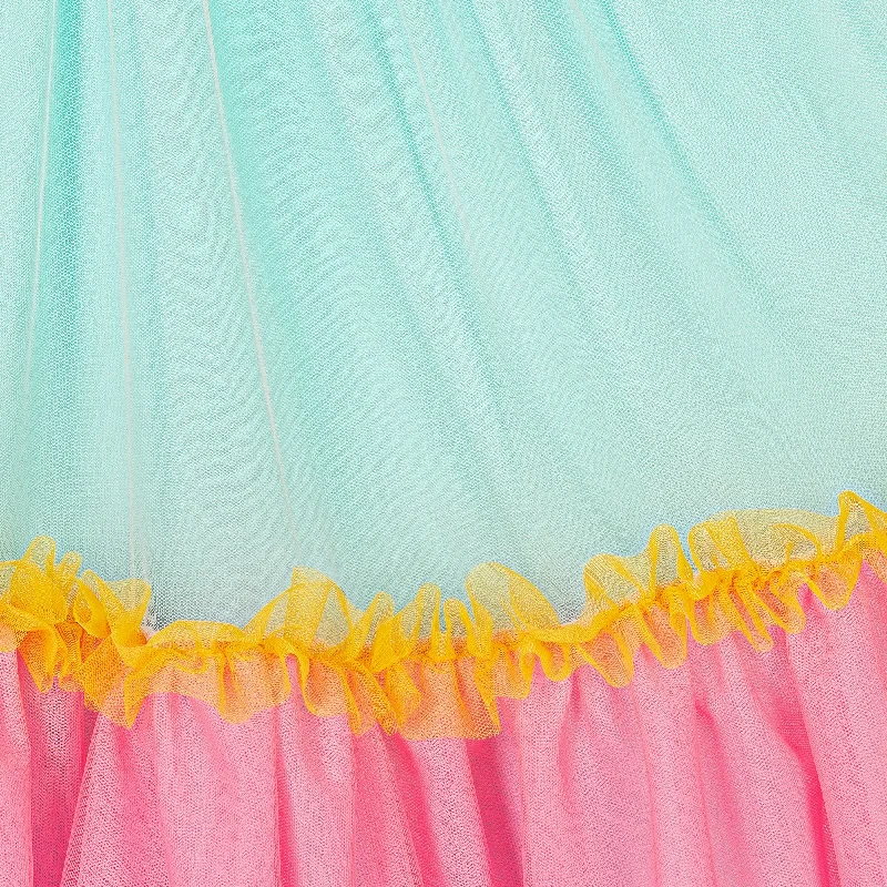 Multi-Colored Tulle Dress