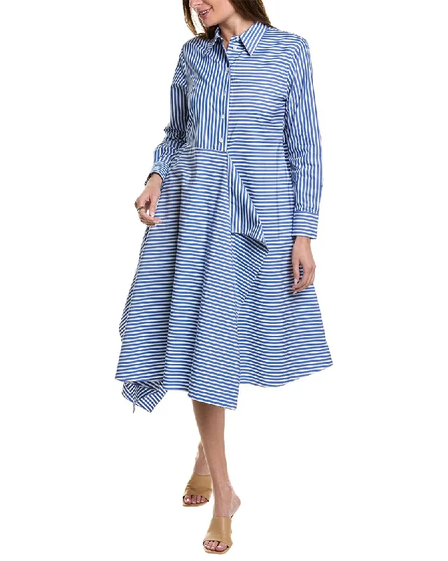 Lafayette 148 New York Asymmetric Shirtdress