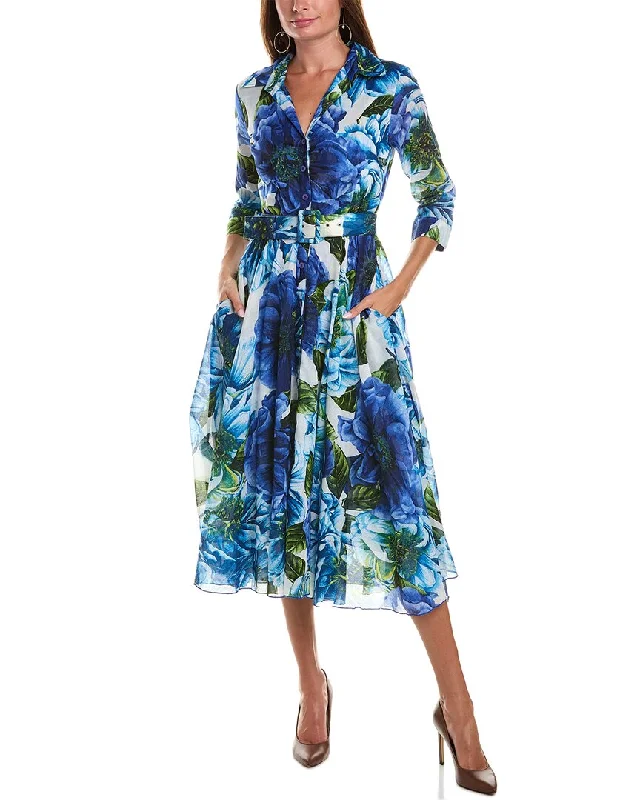 Samantha Sung Aster Shirtdress