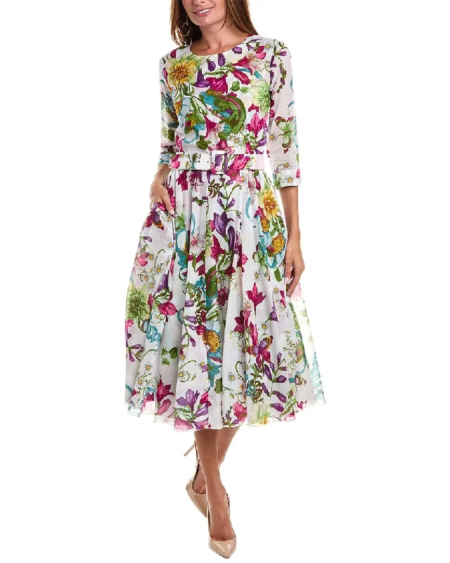 Samantha Sung Aster Shirtdress