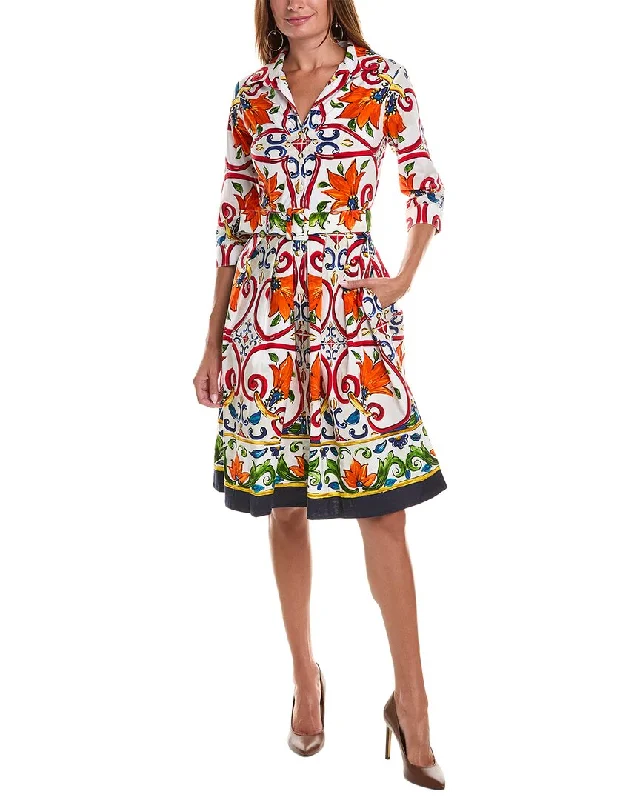 Samantha Sung Audrey Shirtdress